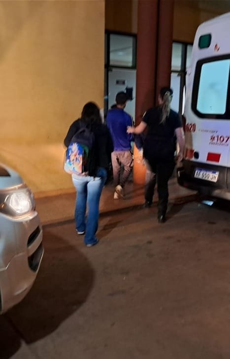 Por problemas de salud, policías de Villa Bonita auxiliaron a un niño y una mujer imagen-8