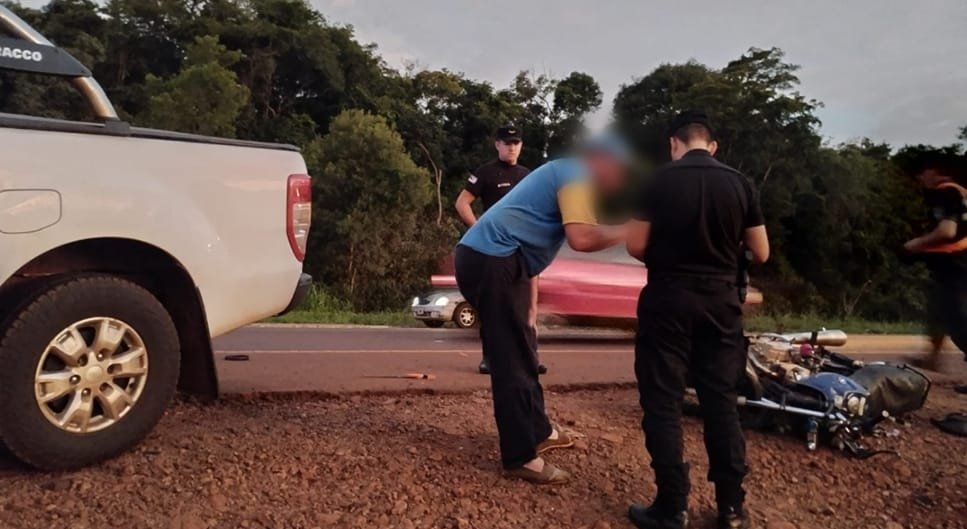 Tras 3 días de internación, falleció motociclista que colisionó sobre ruta nacional 14 imagen-8