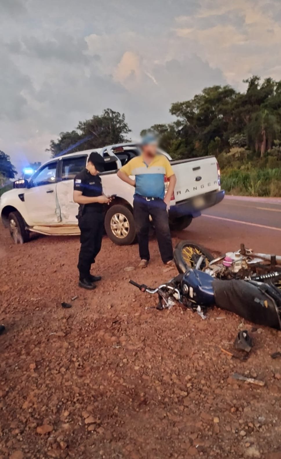 Tras 3 días de internación, falleció motociclista que colisionó sobre ruta nacional 14 imagen-6