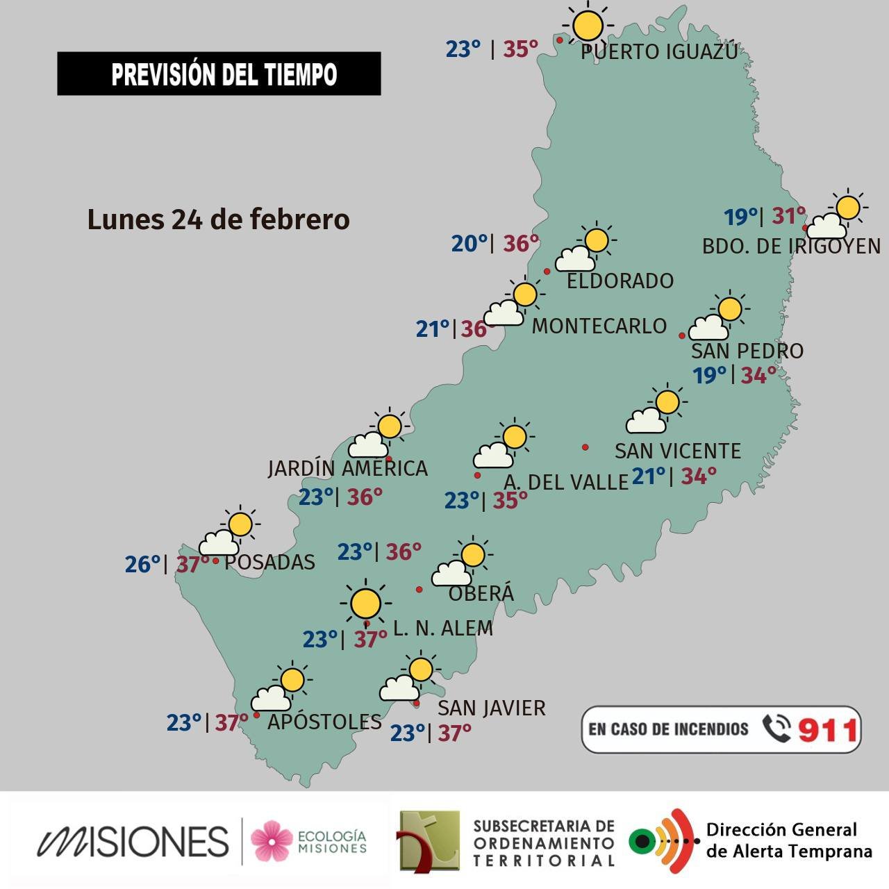 Pronóstico del tiempo para el lunes 24 y los próximos días imagen-6