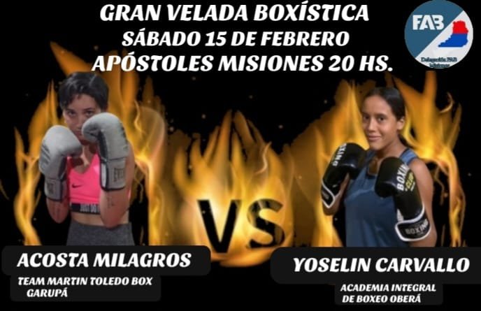 Oberá se luce en el boxeo: Roberto Zabala y Yoselin Carvallo buscan gloria en Apóstoles y miran hacia el futuro internacional imagen-9