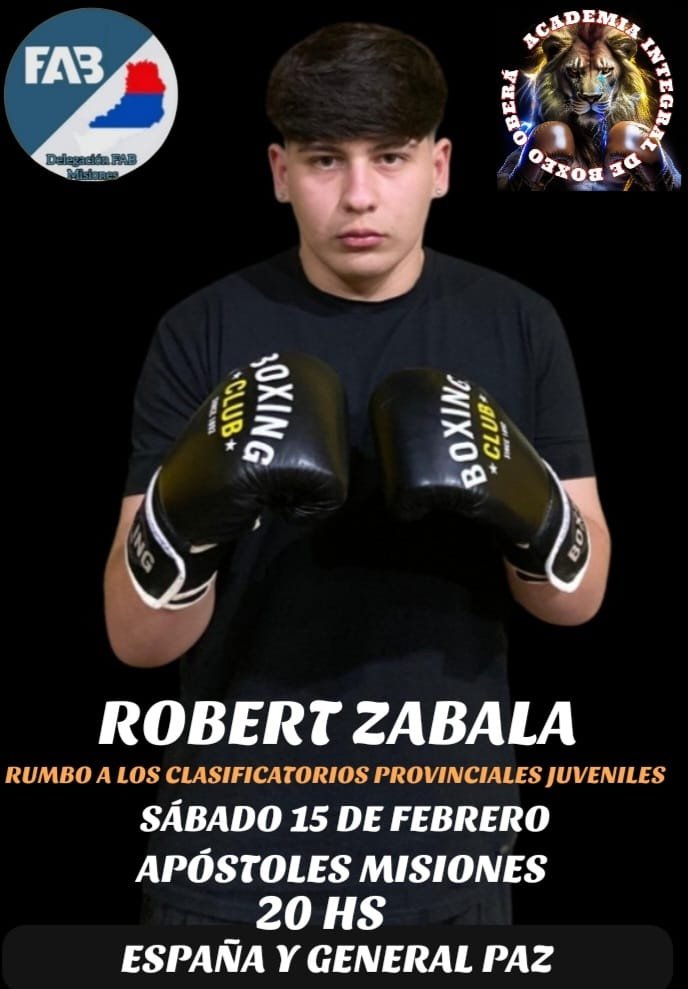 Oberá se luce en el boxeo: Roberto Zabala y Yoselin Carvallo buscan gloria en Apóstoles y miran hacia el futuro internacional imagen-5