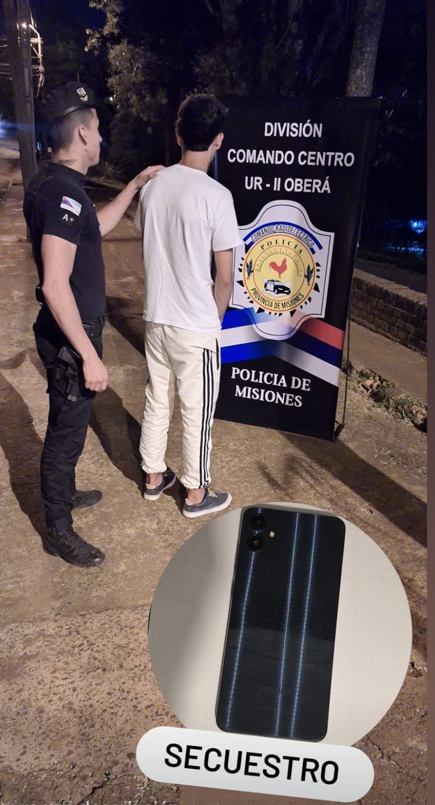 Otra vez «Muerto» tras las rejas: le arrebató el celular a una joven en la calle 7 Otra vez «Muerto» tras las rejas: le arrebató el celular a una joven en la calle imagen-6