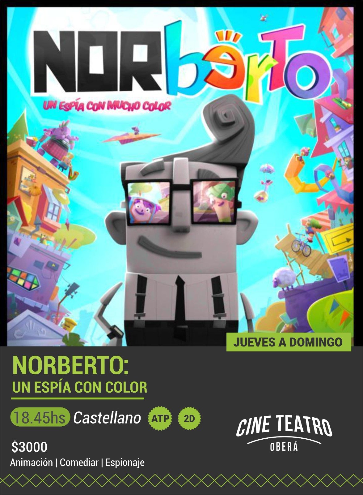 El Cine Teatro Oberá renueva su cartelera con tres estrenos para toda la familia imagen-8