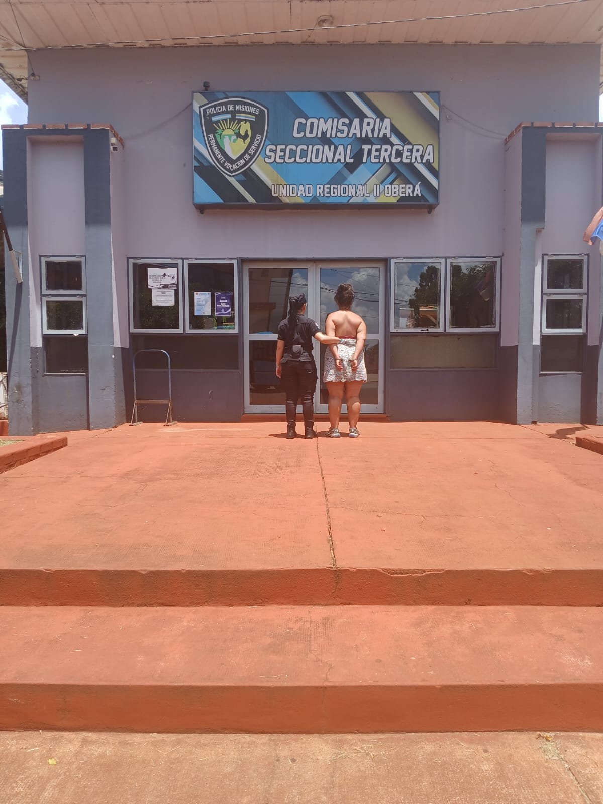 Una mujer fue detenida por intentar robar en una casa y agredir a una policía imagen-5