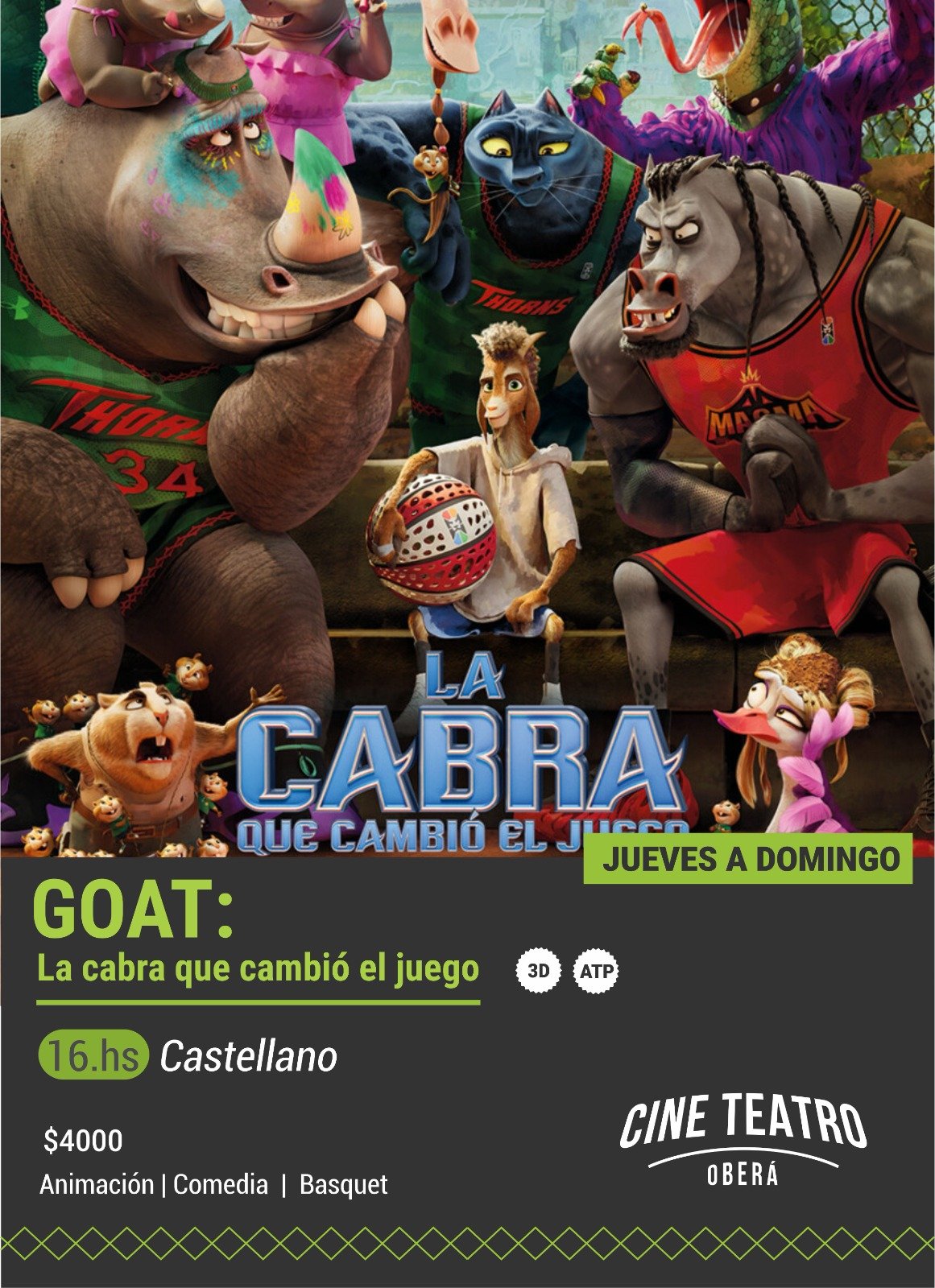 El Cine Teatro Oberá renueva su cartelera con propuestas para toda la familia y producciones locales imagen-5