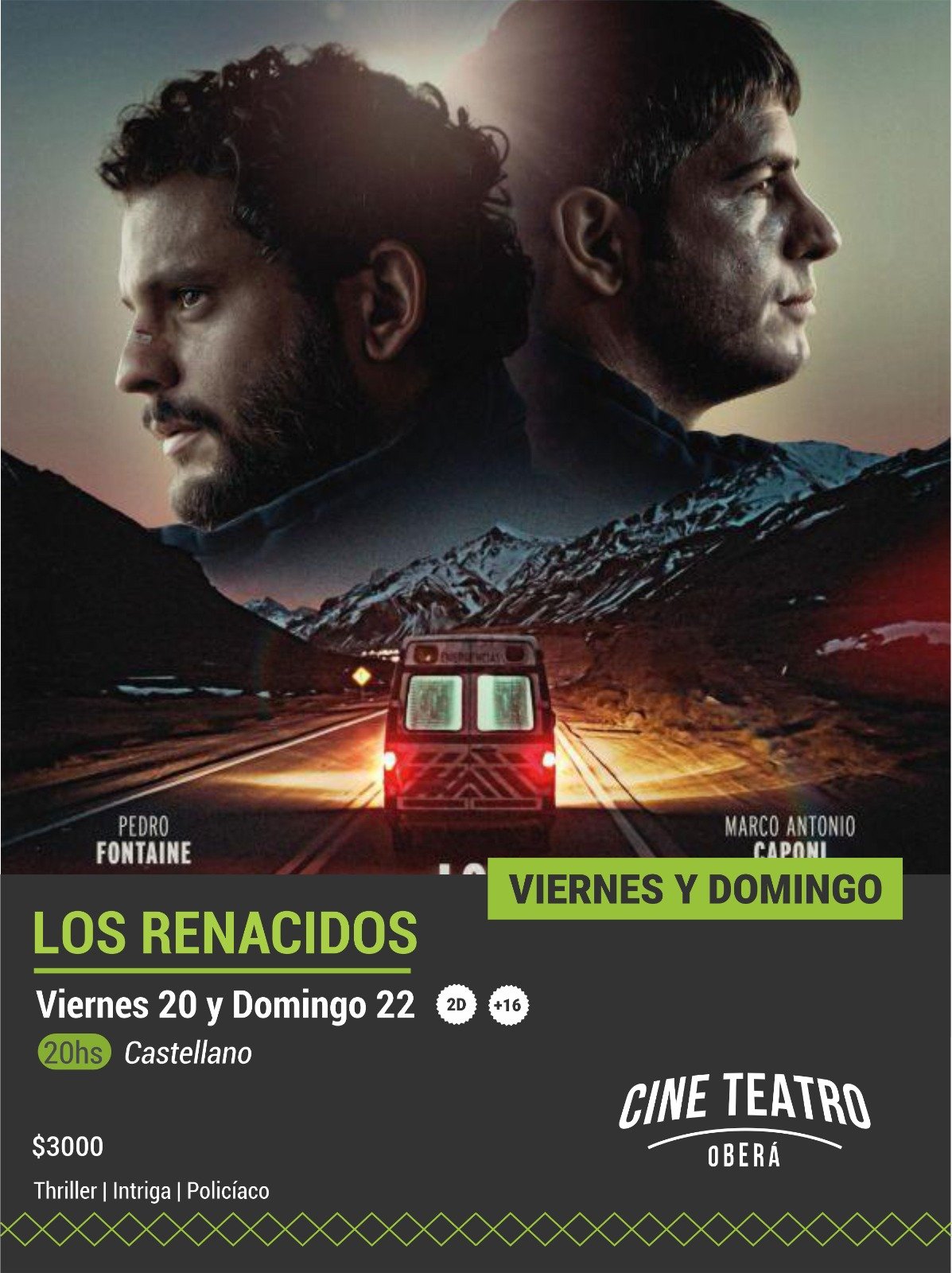 El Cine Teatro Oberá renueva su cartelera con propuestas para toda la familia y producciones locales imagen-13