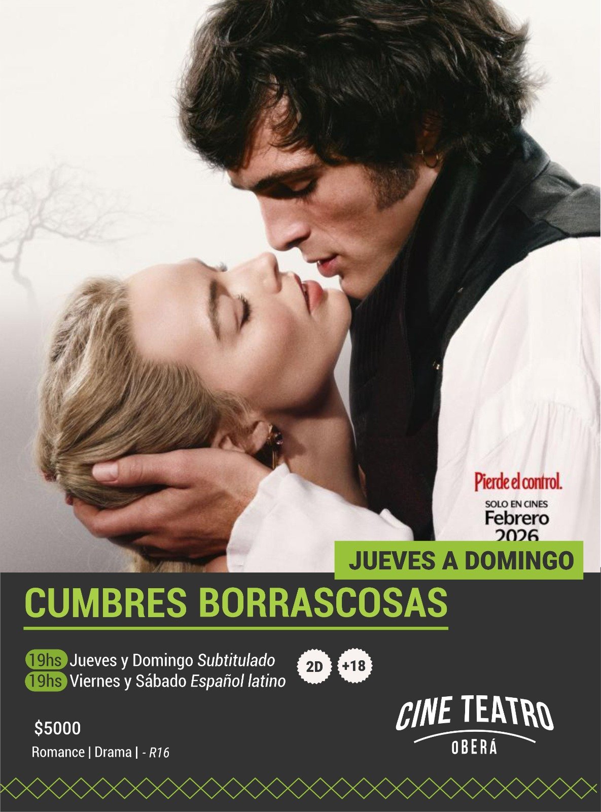 El Cine Teatro Oberá renueva su cartelera con propuestas para toda la familia y distintos géneros imagen-8