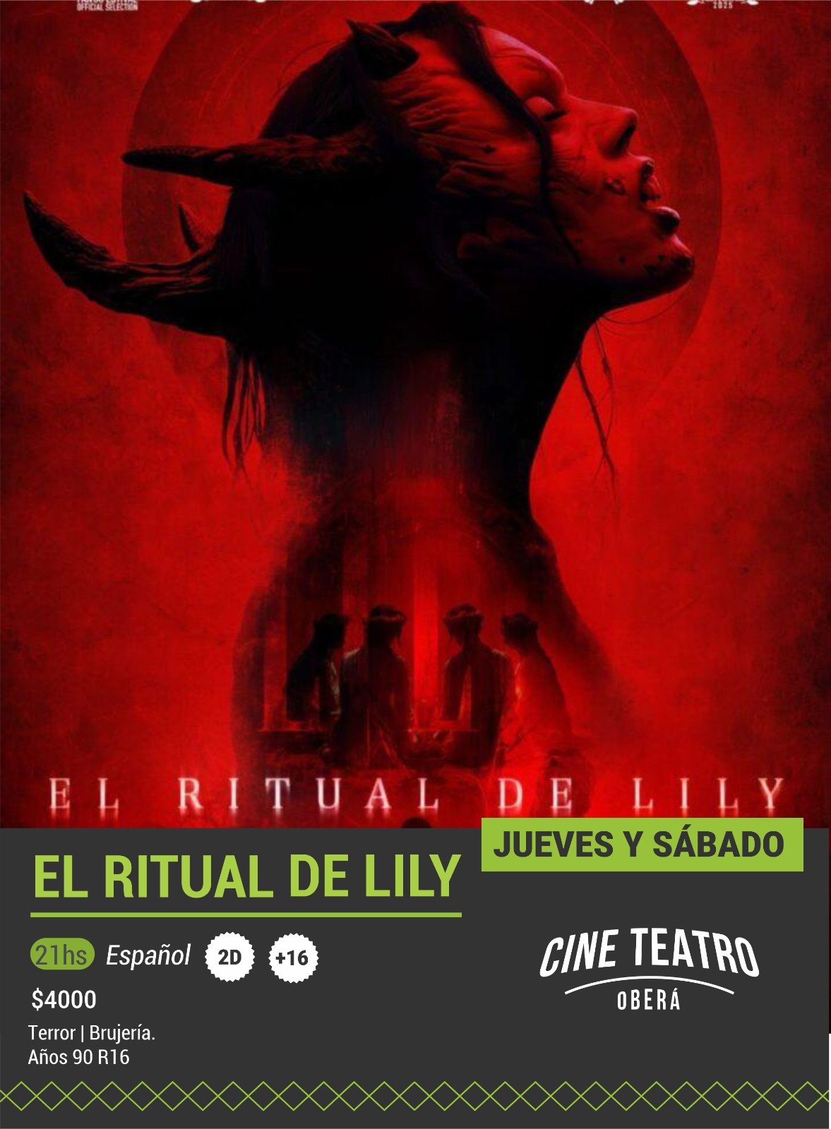 El Cine Teatro Oberá renueva su cartelera con propuestas para toda la familia y distintos géneros imagen-10