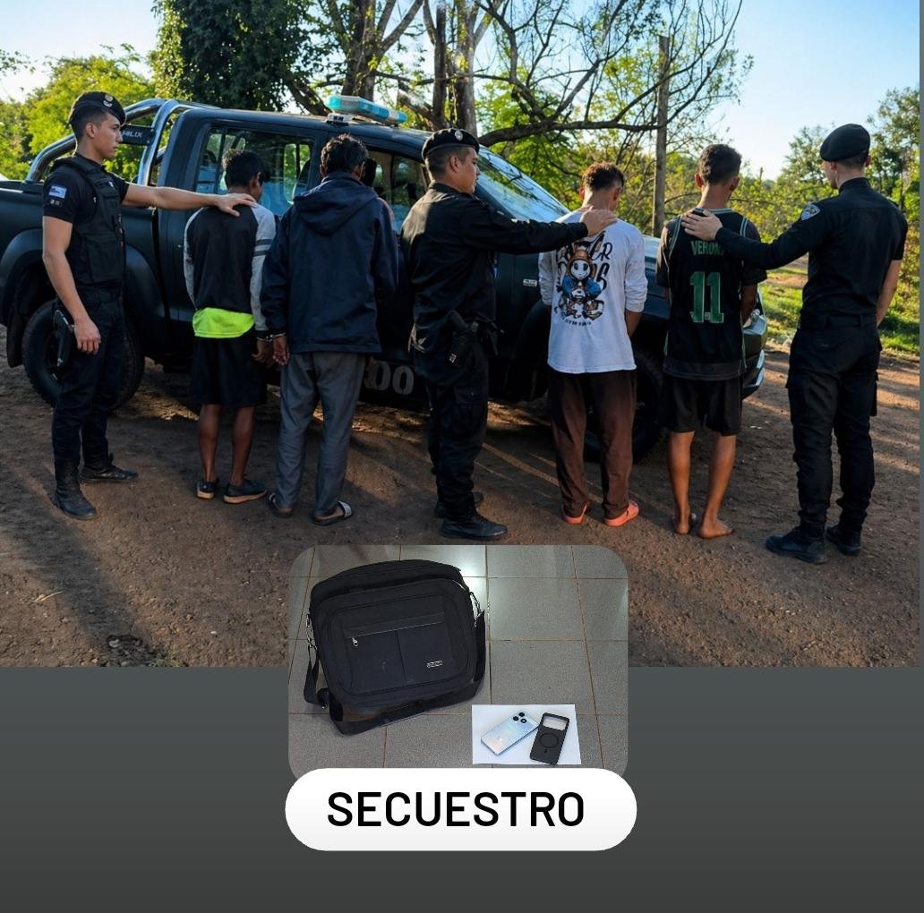 Lo acorralaron, amenazaron y le robaron: dos hermanos terminaron detenidos en Oberá imagen-6