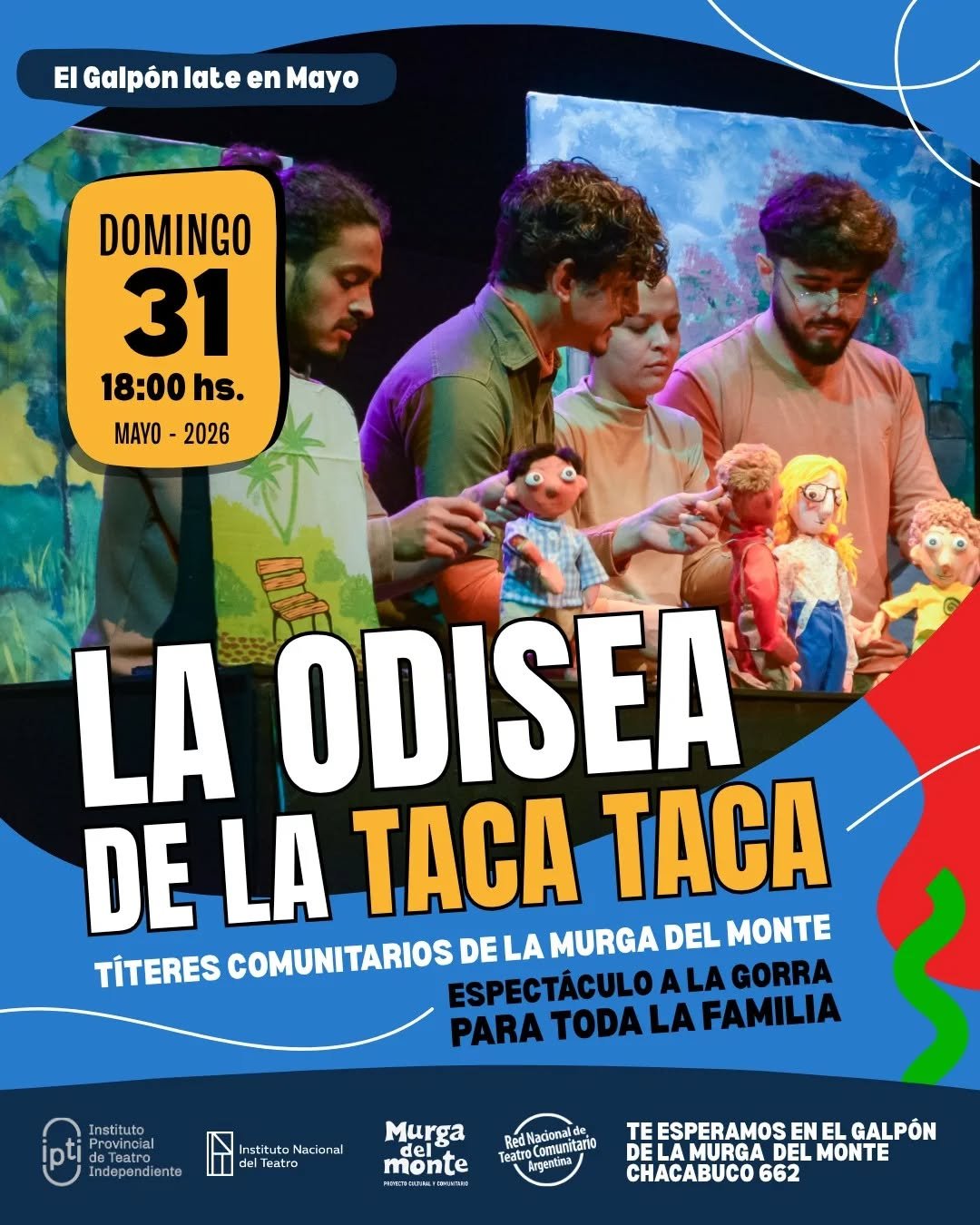 “La odisea de la Taca-taca” llega al Galpón de la Murga del Monte imagen-5