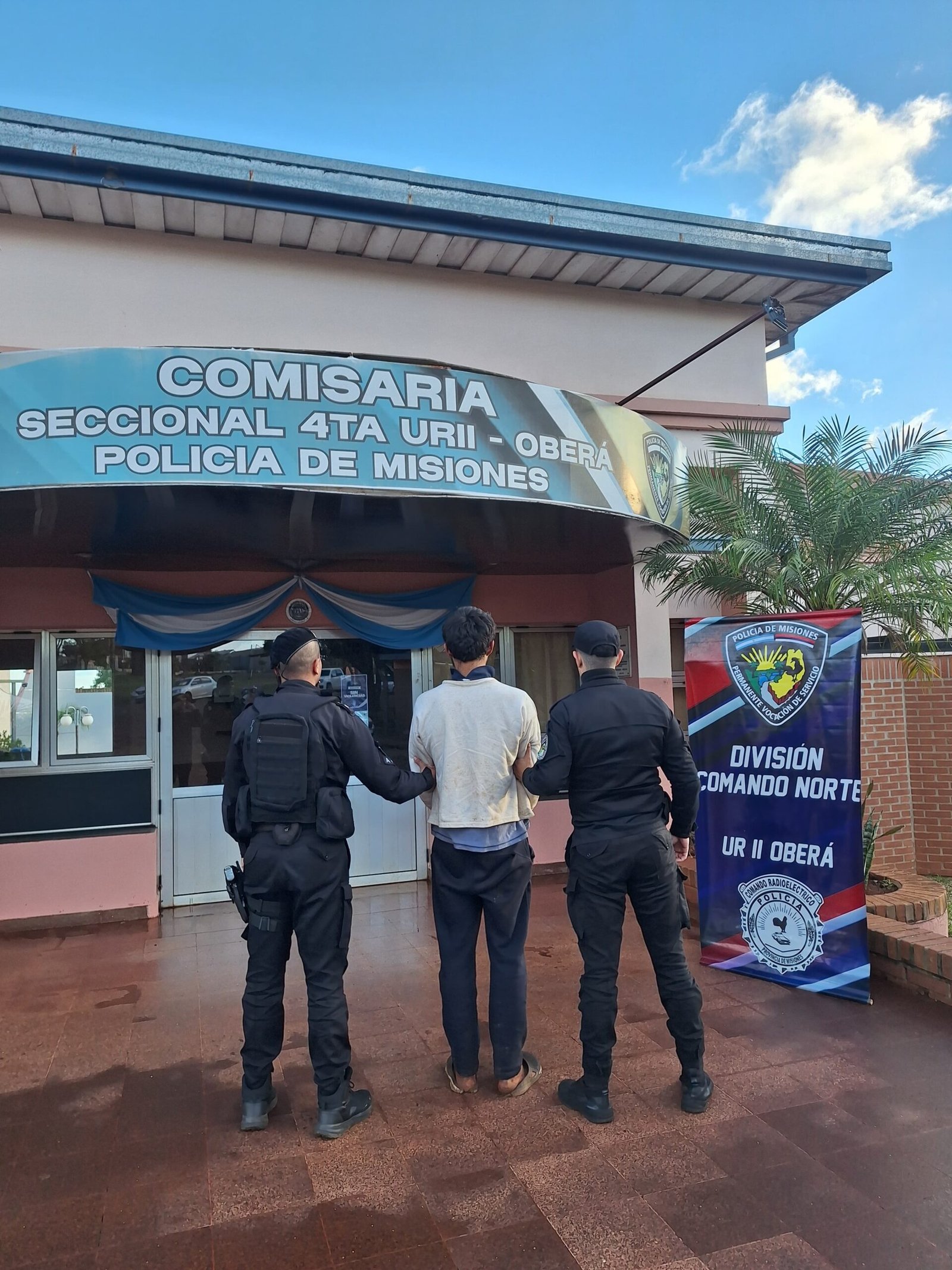 “Mono” amenazó de muerte a un adolescente con un garrote y terminó detenido en Oberá imagen-6