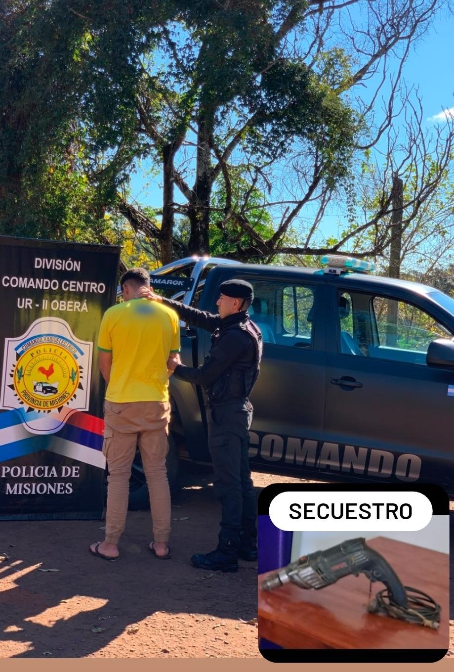 Cámaras de seguridad lo captaron robando y en un rápido accionar policial fue detenido 7 Cámaras de seguridad lo captaron robando y en un rápido accionar policial fue detenido imagen-6