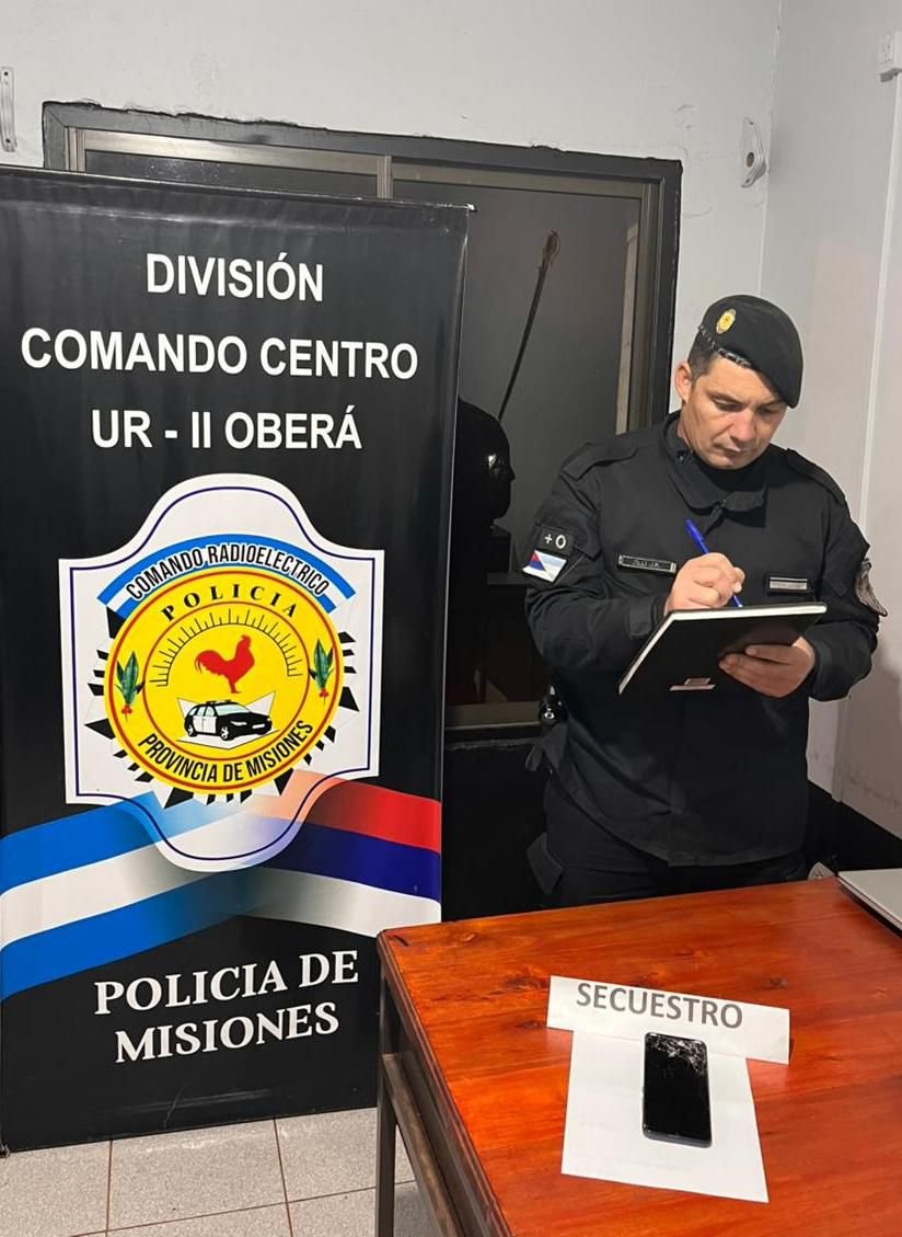 La policía recuperó un celular robado a una adolescente en Oberá imagen-6