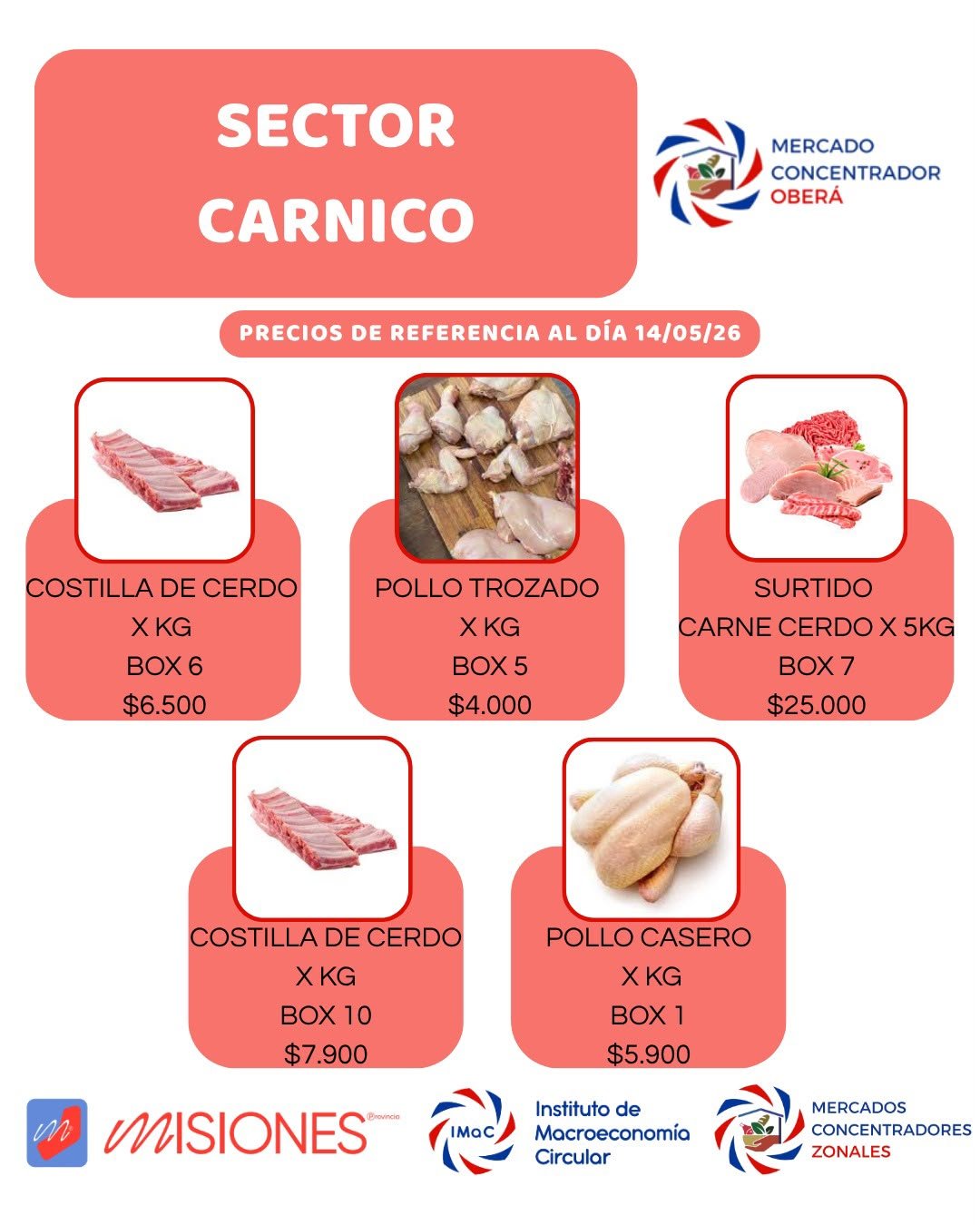 El Mercado Concentrador Zonal de Oberá atenderá normalmente este sábado 17 El Mercado Concentrador Zonal de Oberá atenderá normalmente este sábado imagen-16