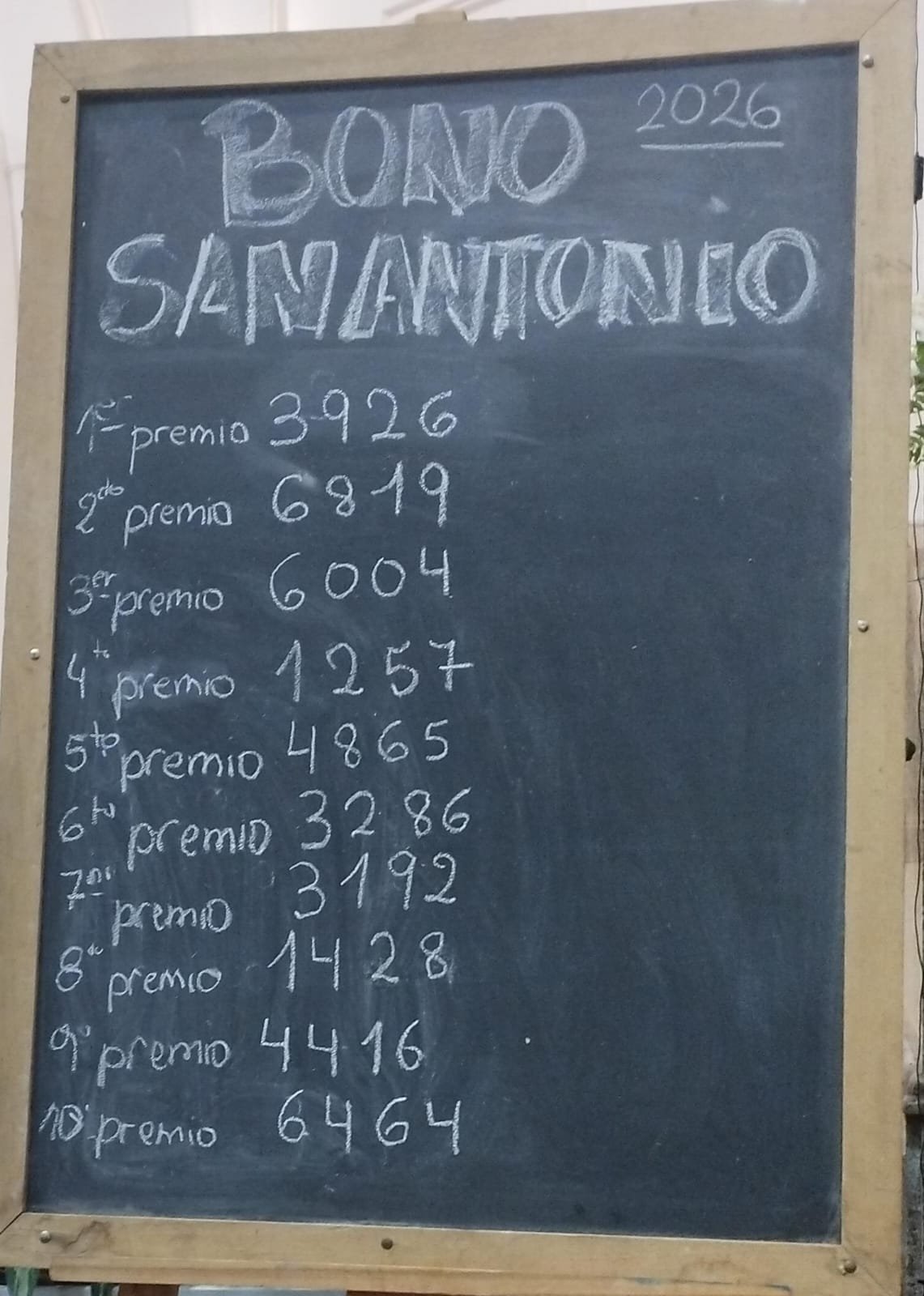 Se realizó el sorteo final del Bono San Antonio: estos son los números ganadores imagen-6