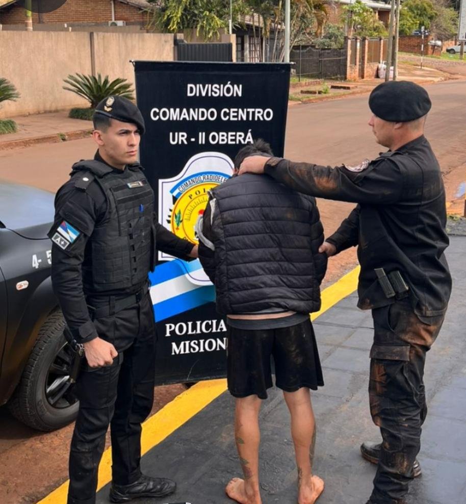 Detuvieron en Oberá a un exconvicto con libertad condicional y numerosos antecedentes imagen-6