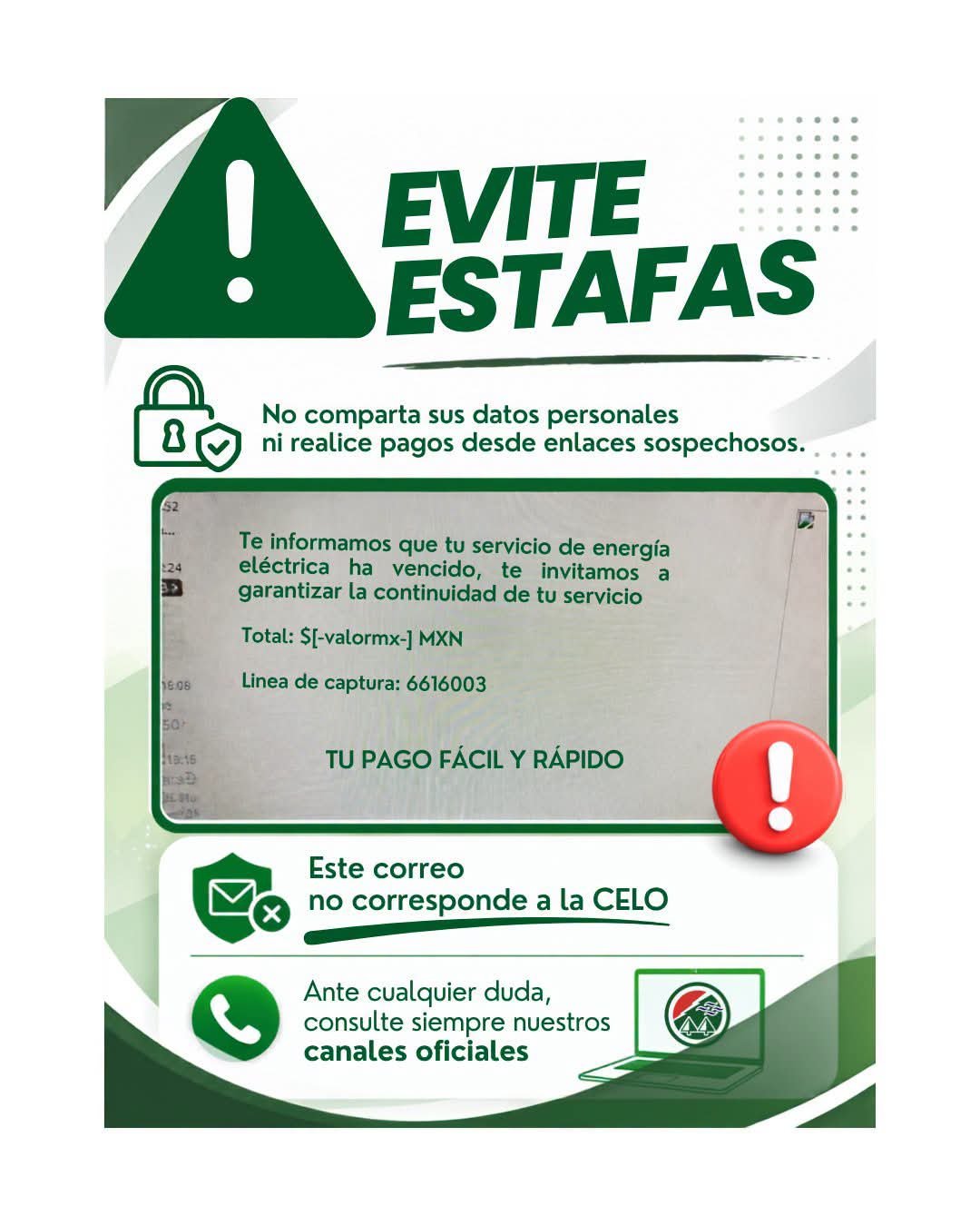 La CELO advirtió sobre intentos de estafa y pidió utilizar solo canales oficiales 6 La CELO advirtió sobre intentos de estafa y pidió utilizar solo canales oficiales imagen-5