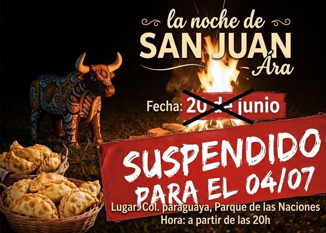 El San Juan Ára fue reprogramado para el 4 de julio en el Parque de las Naciones 7 El San Juan Ára fue reprogramado para el 4 de julio en el Parque de las Naciones imagen-6