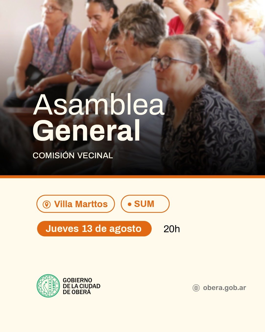 Semana de Asambleas Generales de Comisión Vecinal en distintos barrios 15 Semana de Asambleas Generales de Comisión Vecinal en distintos barrios imagen-14