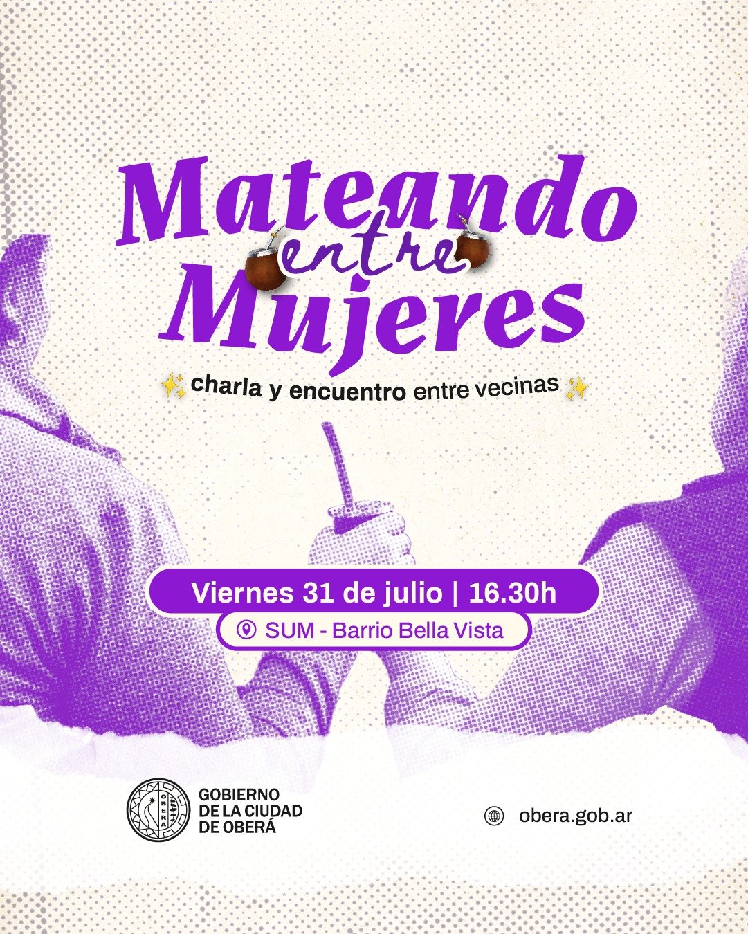 Mateando entre Mujeres: invitan a una tarde de charla y encuentro entre vecinas imagen-6