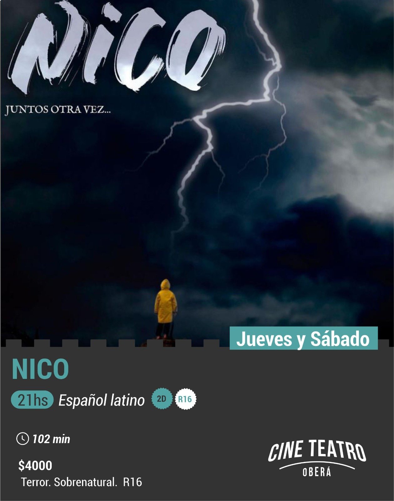 El Cine Teatro Oberá renueva su cartelera con propuestas para toda la familia y estrenos de terror imagen-14