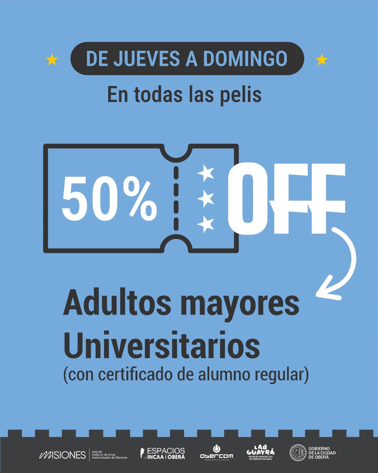 El Cine Teatro Oberá renueva su cartelera con propuestas para toda la familia y estrenos de terror 21 El Cine Teatro Oberá renueva su cartelera con propuestas para toda la familia y estrenos de terror imagen-20