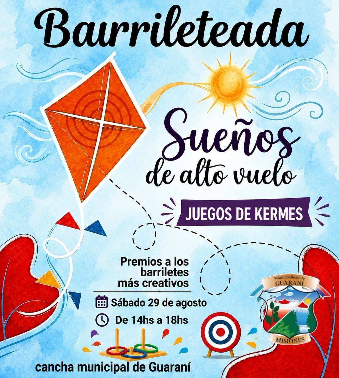 Barriletes, reciclaje y sueños: Guaraní despedirá el Mes de las Infancias con una jornada especial imagen-6