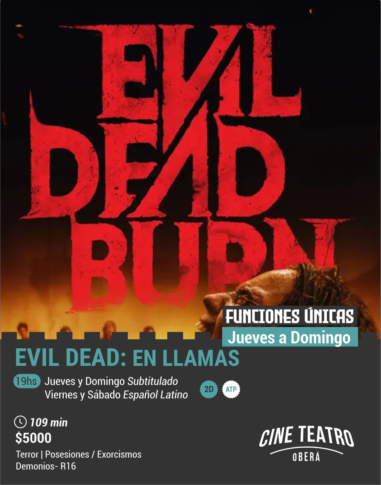 Spider-Man, Evil Dead y Yo, Narciso llegan a la cartelera del Cine Teatro Oberá imagen-8