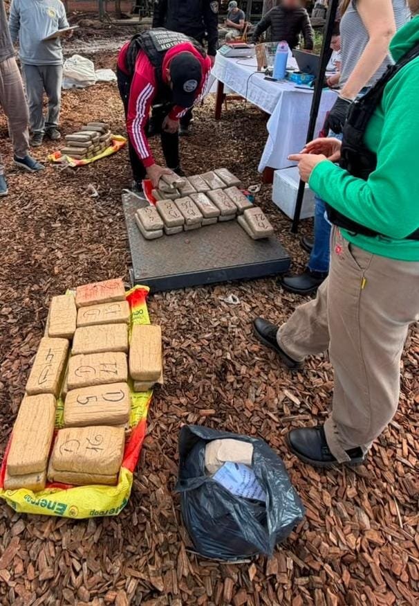 La Policía incineró más de 700 kilos de estupefacientes secuestrados en procedimientos en Misiones 9 La Policía incineró más de 700 kilos de estupefacientes secuestrados en procedimientos en Misiones imagen-8
